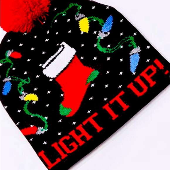 “Light It Up” Holiday Hat - Picture 1 of 5